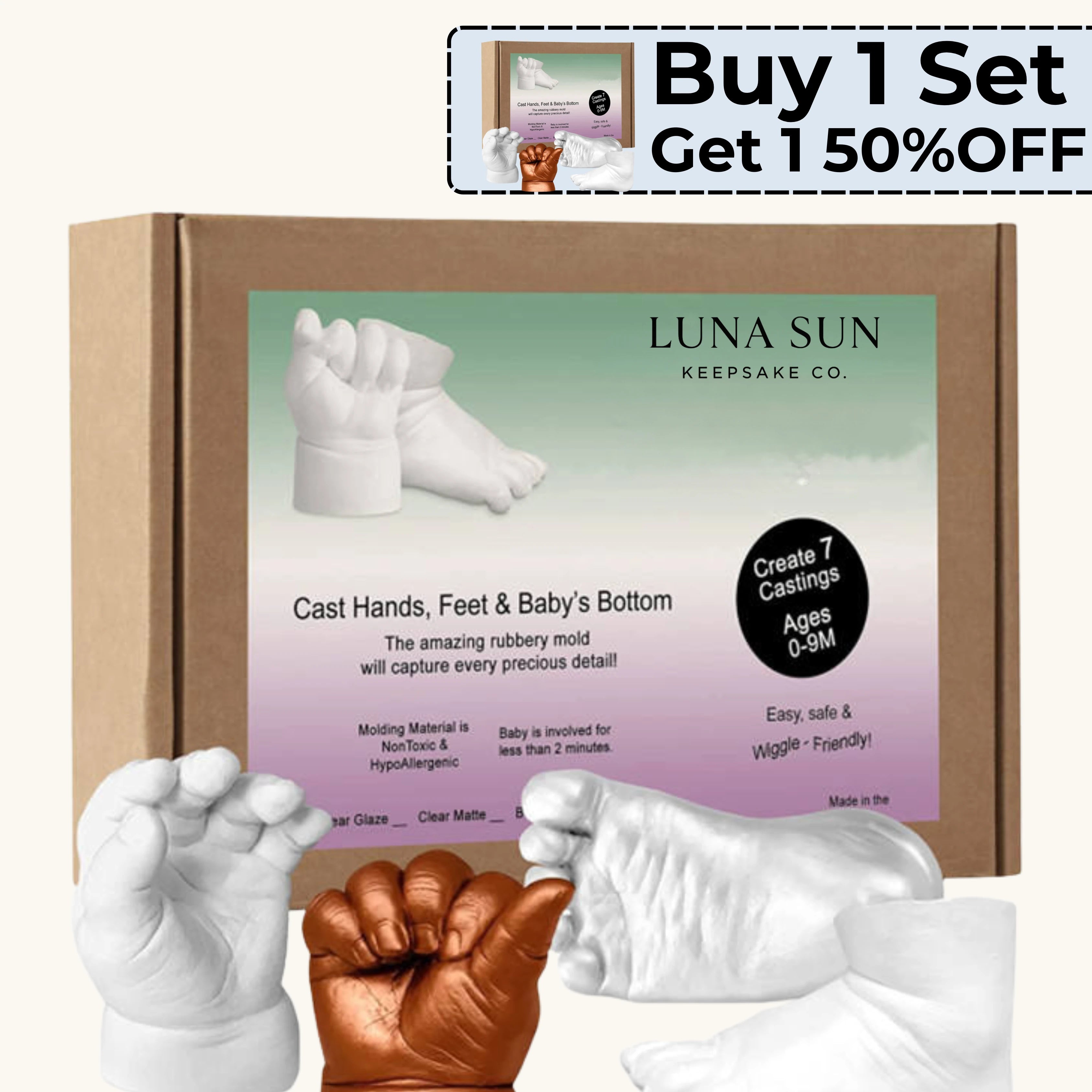 Preserve Tiny Hands & Feet | Casting Kit